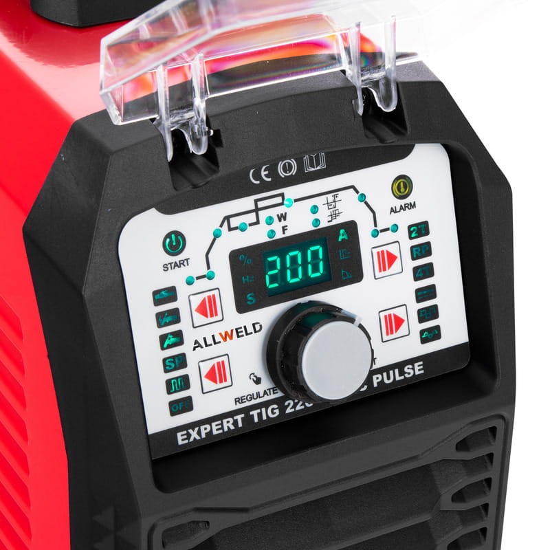 Bedienpanel des IDEAL Expert 220 IGBT TIG AC/DC