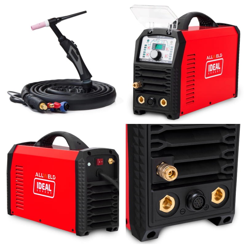 IDEAL Expert 220 IGBT TIG AC/DC – Produktansichten und Zubehör
