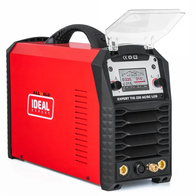 IDEAL Expert TIG 220 AC/DC Puls LCD – Seitenansicht