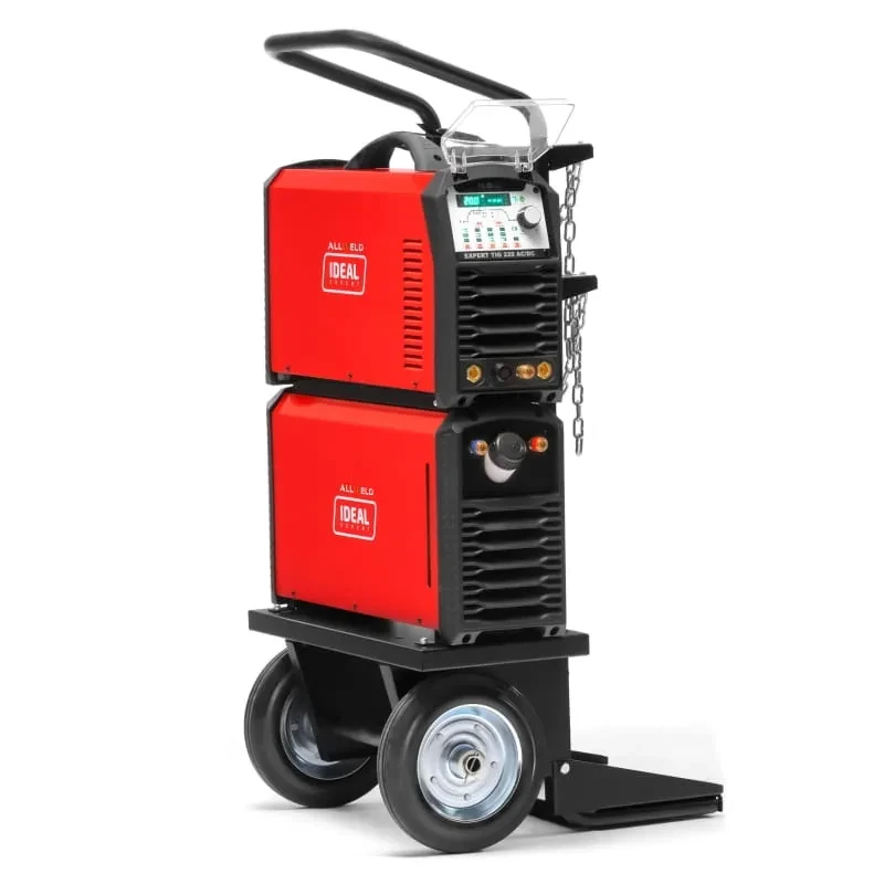 IDEAL Expert TIG 220 AC/DC W mit Wasserkühler – Frontansicht