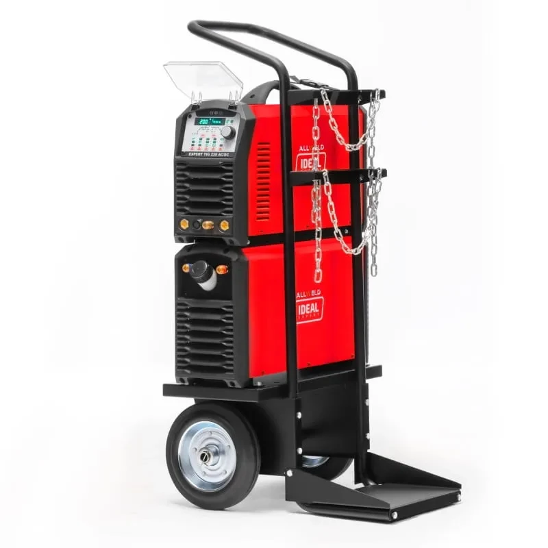 IDEAL Expert TIG 220 AC/DC W mit Fahrgestell – Produktansicht