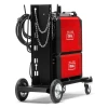 IDEAL Expert TIG 320 AC/DC Pulse – Seitenansicht mit Kabeln und Fahrgestell