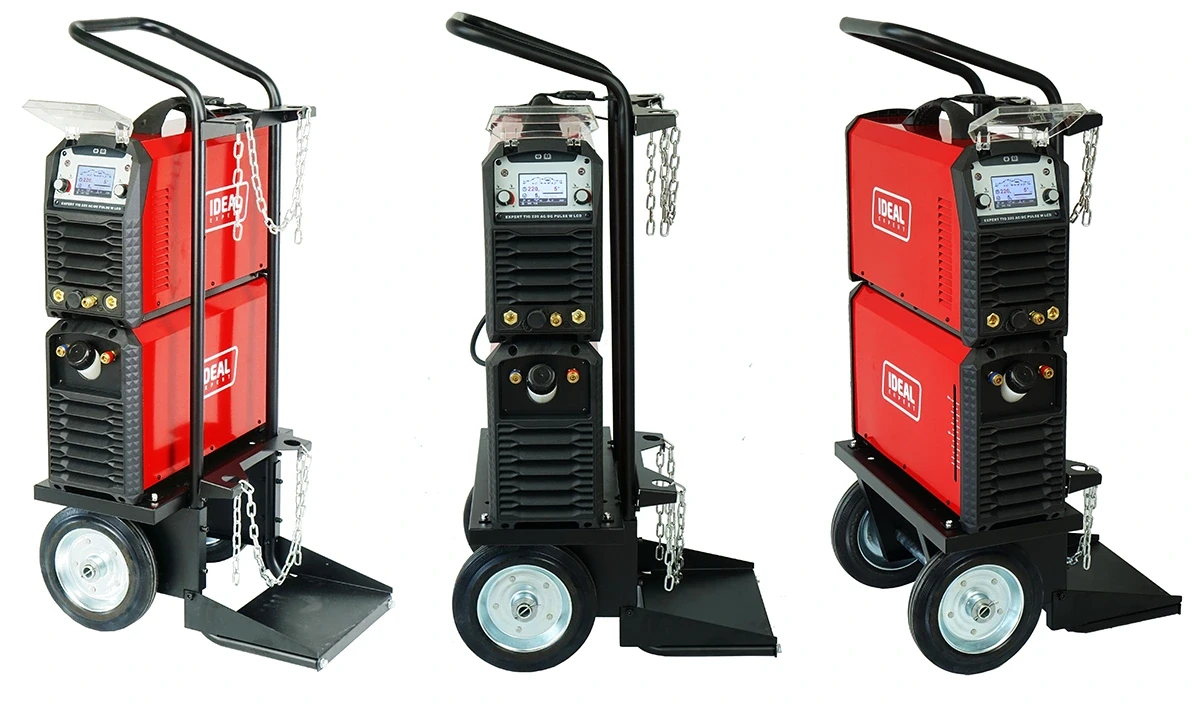 IDEAL Expert TIG 220 AC/DC Pulse W LCD – Produktansichten aus mehreren Perspektiven