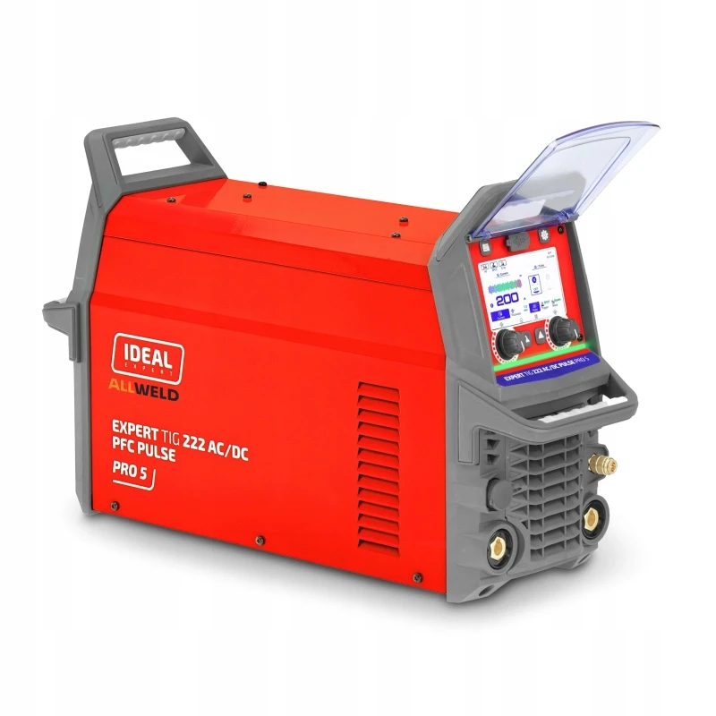IDEAL Expert TIG 222 AC/DC PFC PULSE Pro 5 LCD – Seitenansicht