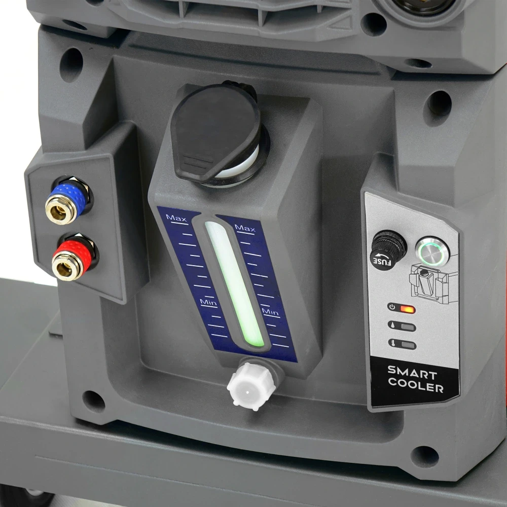 Anschlüsse des IDEAL Expert TIG 422 AC/DC Pulse Pro 7 LCD 400A