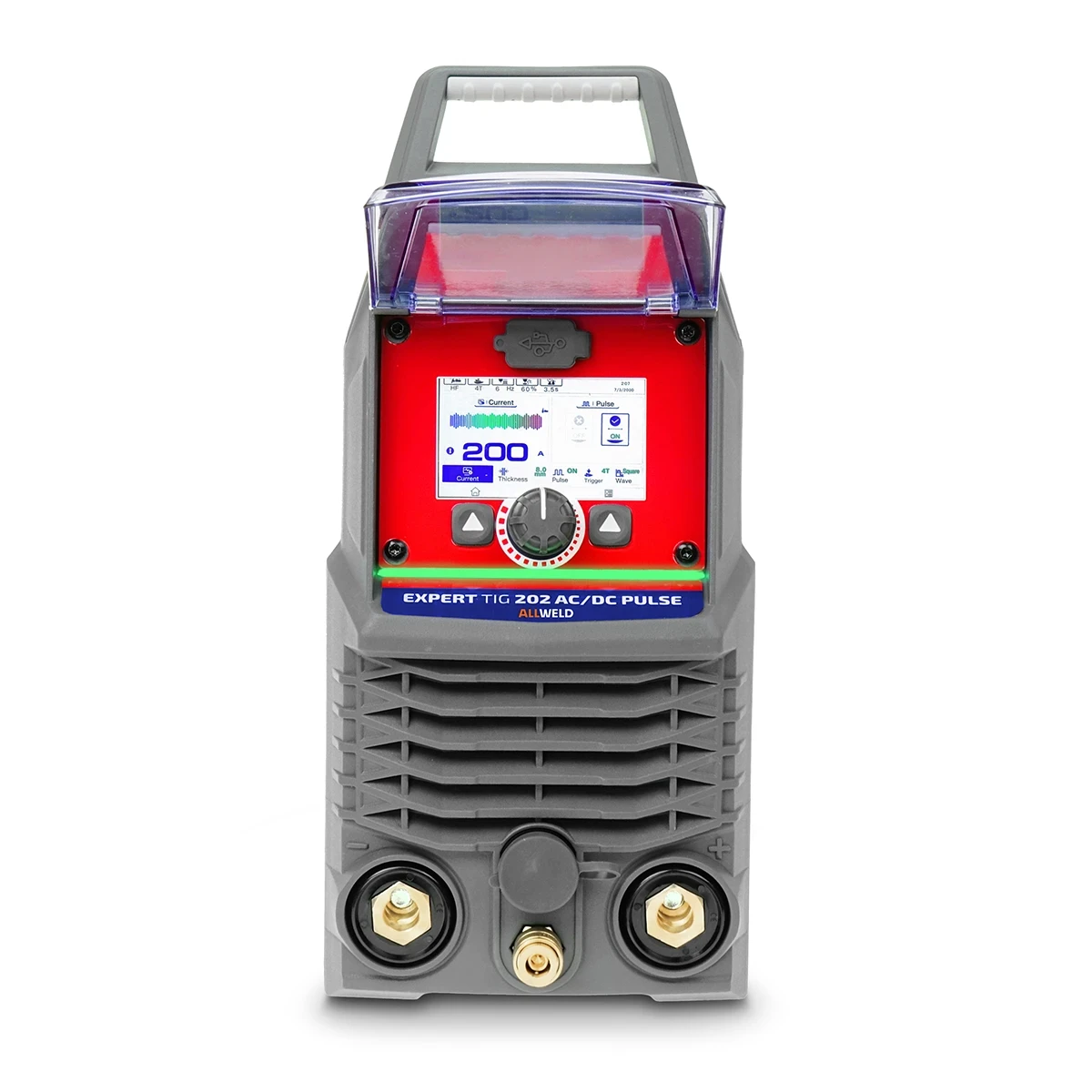 IDEAL Expert TIG 202 AC/DC Pulse Pro 3.5 LCD – Frontansicht