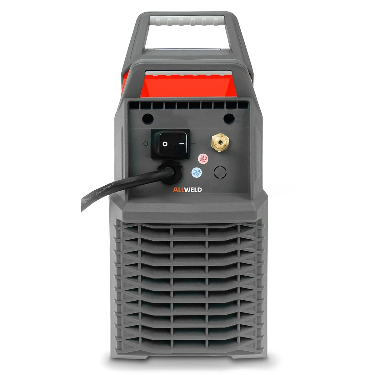 Rückansicht des IDEAL Expert TIG 202 AC/DC Pulse Pro 3.5 LCD