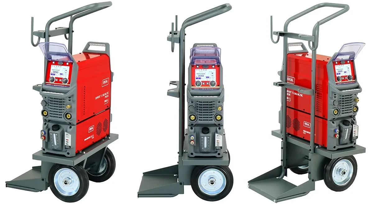 IDEAL Expert TIG 302 AC/DC PULSE Pro 5 - Collage