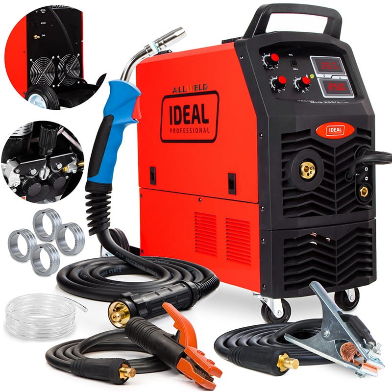 Ideal TECNOMIG 255 4x4 PRO MMA DIGITAL - Hersteller-Set