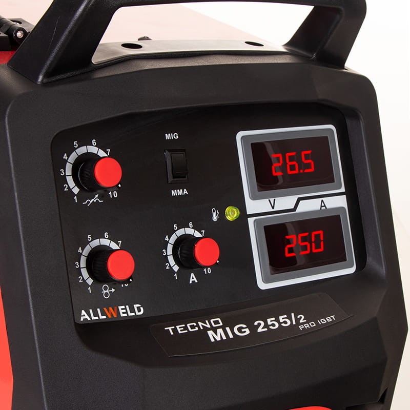 Ideal TECNOMIG 255 4x4 PRO MMA DIGITAL - Bedienfield