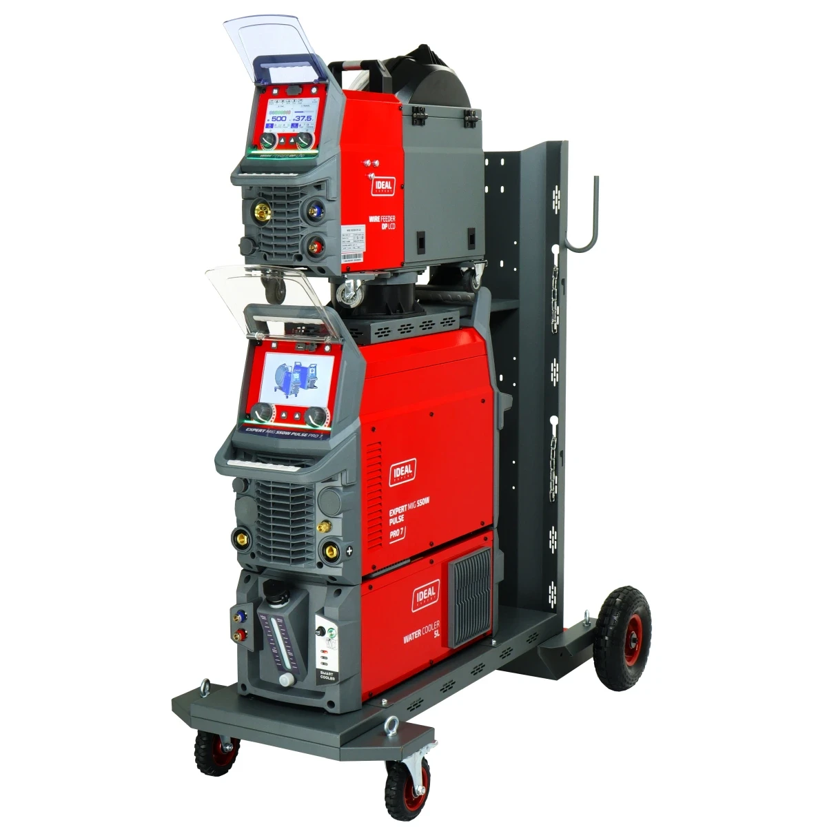 Ideal EXPERT MIG 550W PULSE Pro7 LCD - Frontblende