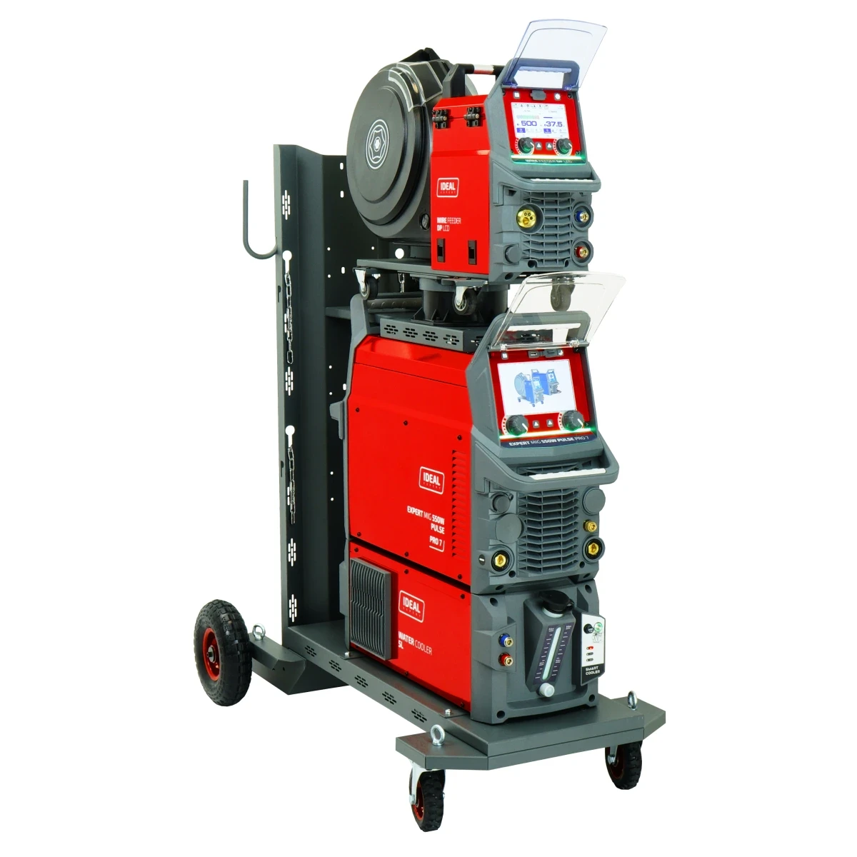 Ideal EXPERT MIG 550W PULSE Pro7 LCD - Frontblende