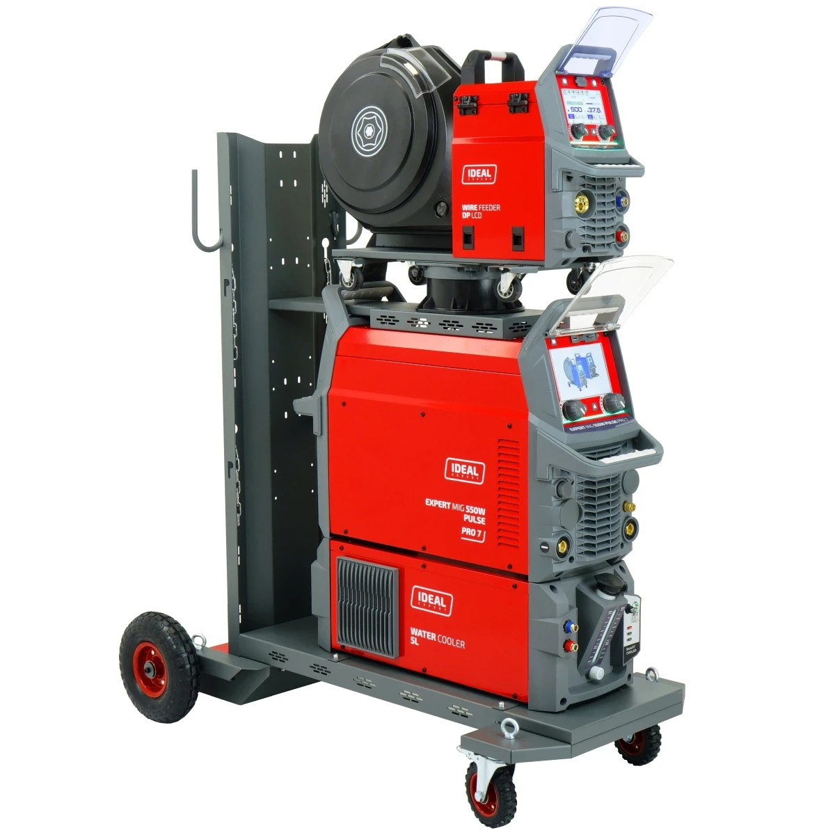 Ideal EXPERT MIG 550W PULSE Pro7 LCD - Frontblende