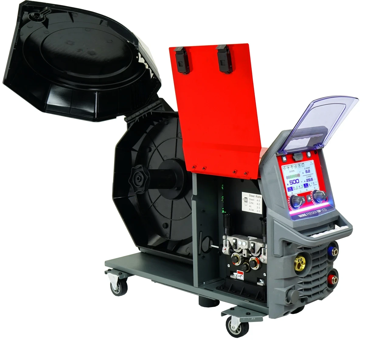 Ideal EXPERT MIG 550W PULSE Pro7 LCD - Drahtvorschub