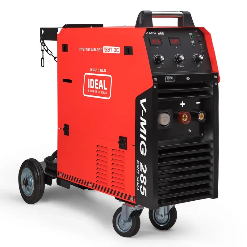 Ideal V-MIG 285 4x4 DIGITAL MMA - Frontblende