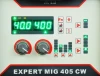 Ideal EXPERT MIG 405CW COMPACT SYNERGIC - Bedienfield