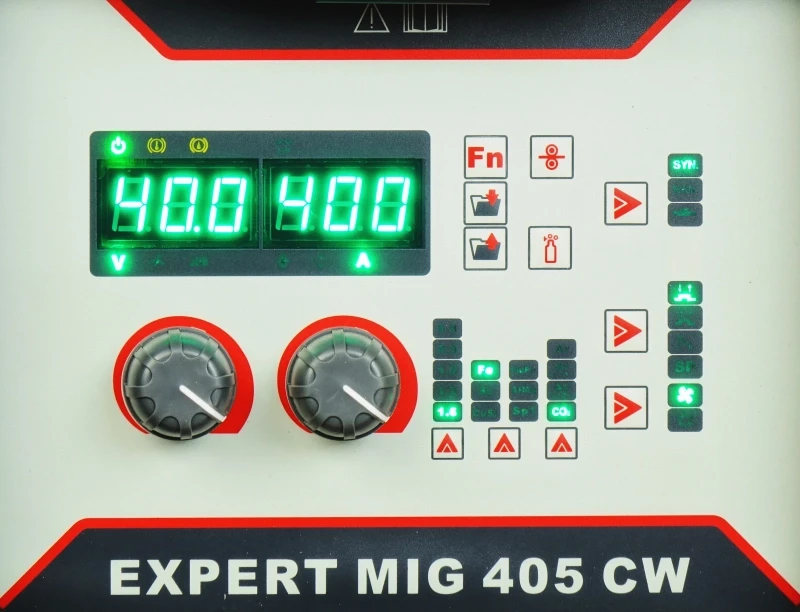 Ideal EXPERT MIG 405CW COMPACT SYNERGIC - Bedienfield