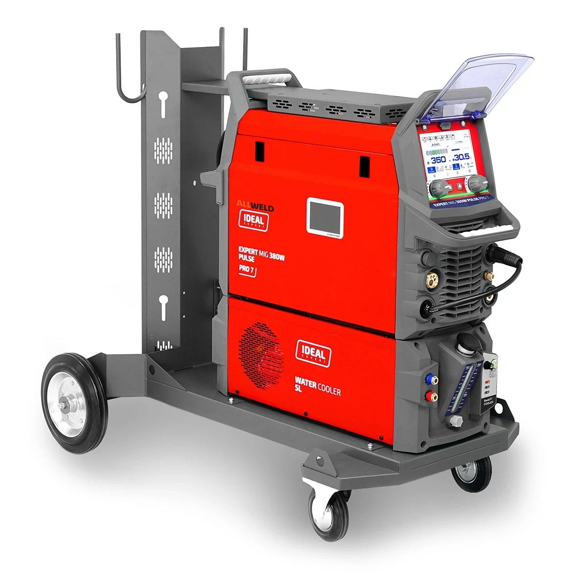 Ideal EXPERT MIG 380W PULSE Pro7 LCD - Frontblende