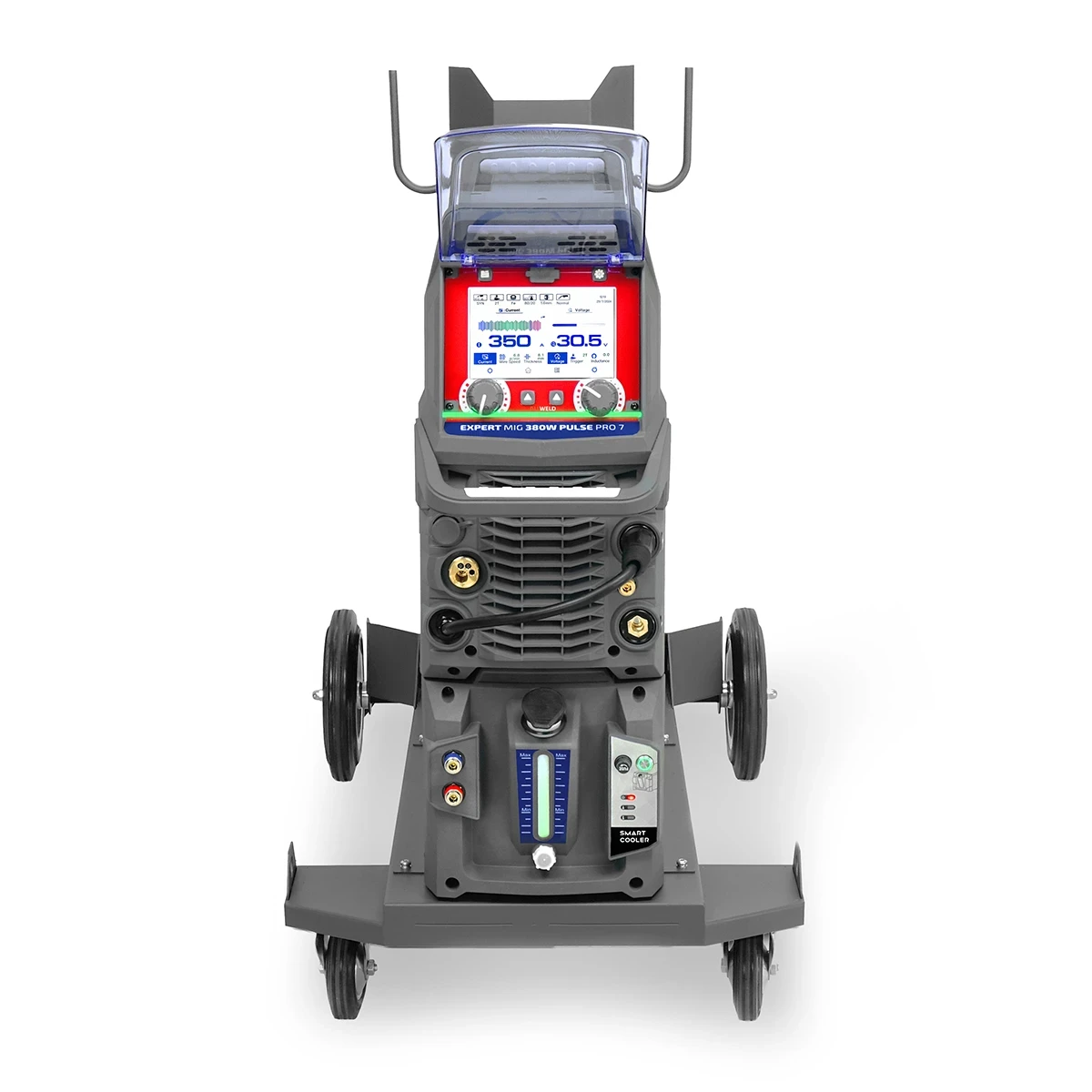 Ideal EXPERT MIG 380W PULSE Pro7 LCD - Frontblende