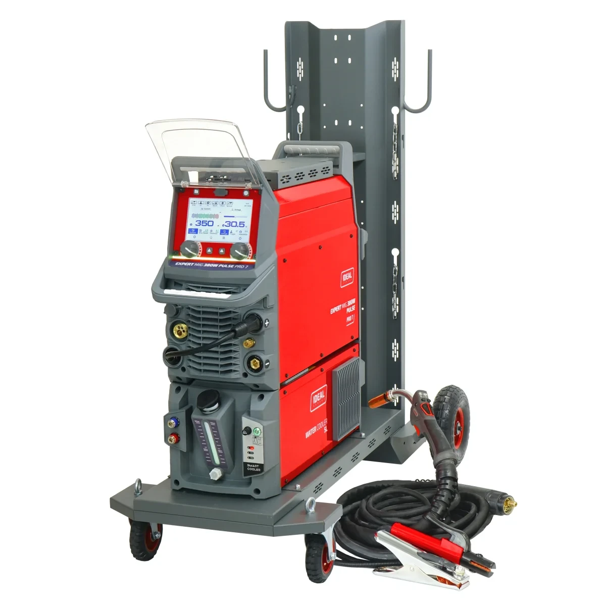 Ideal EXPERT MIG 380W PULSE Pro7 LCD - Frontblende