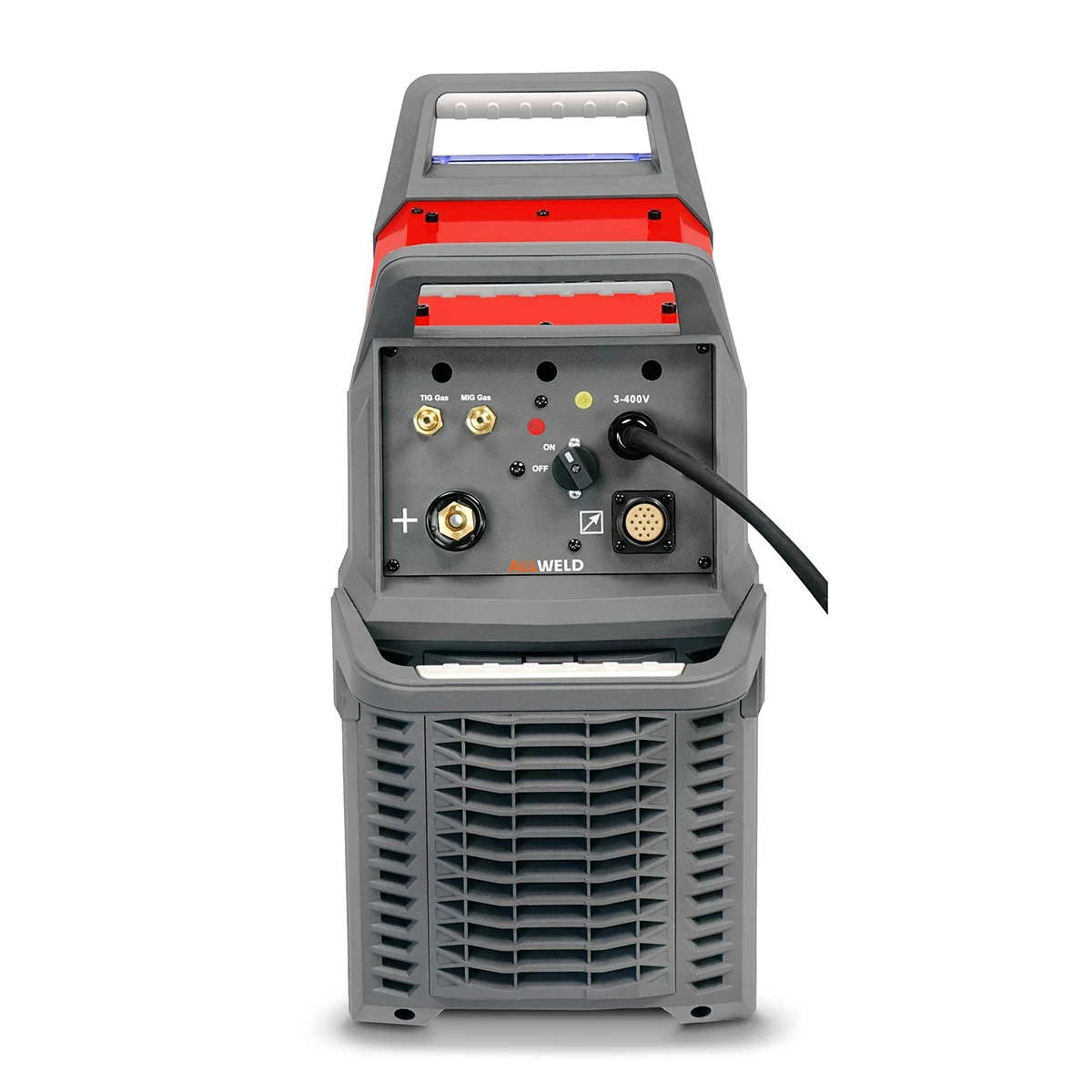 Ideal EXPERT MIG 380W PULSE Pro7 LCD - Rückseite des Geräts