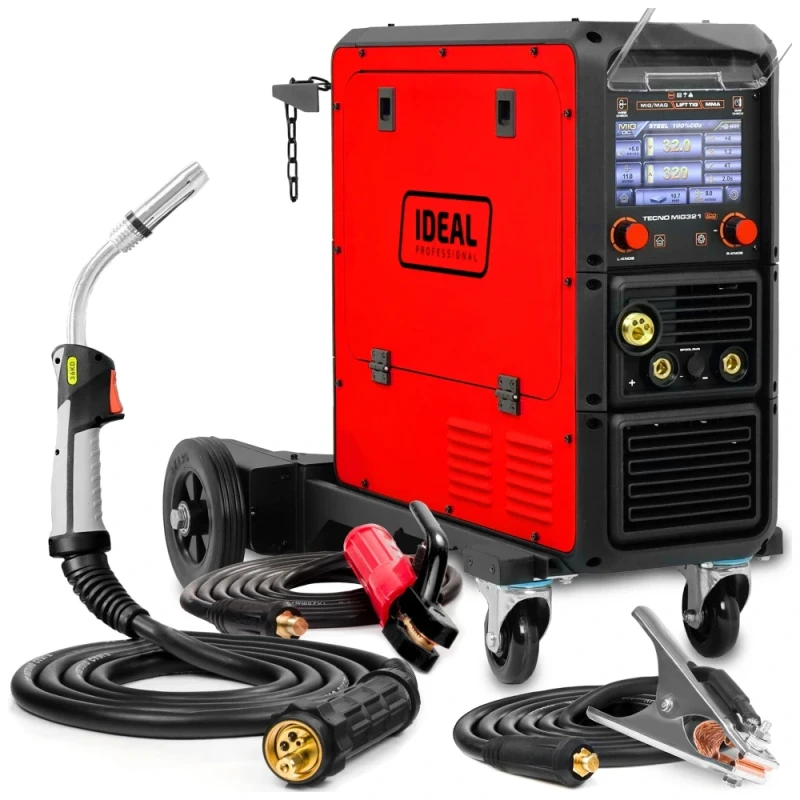 Ideal TECNO MIG 321 SYNERGIC LCD - Hersteller-Set