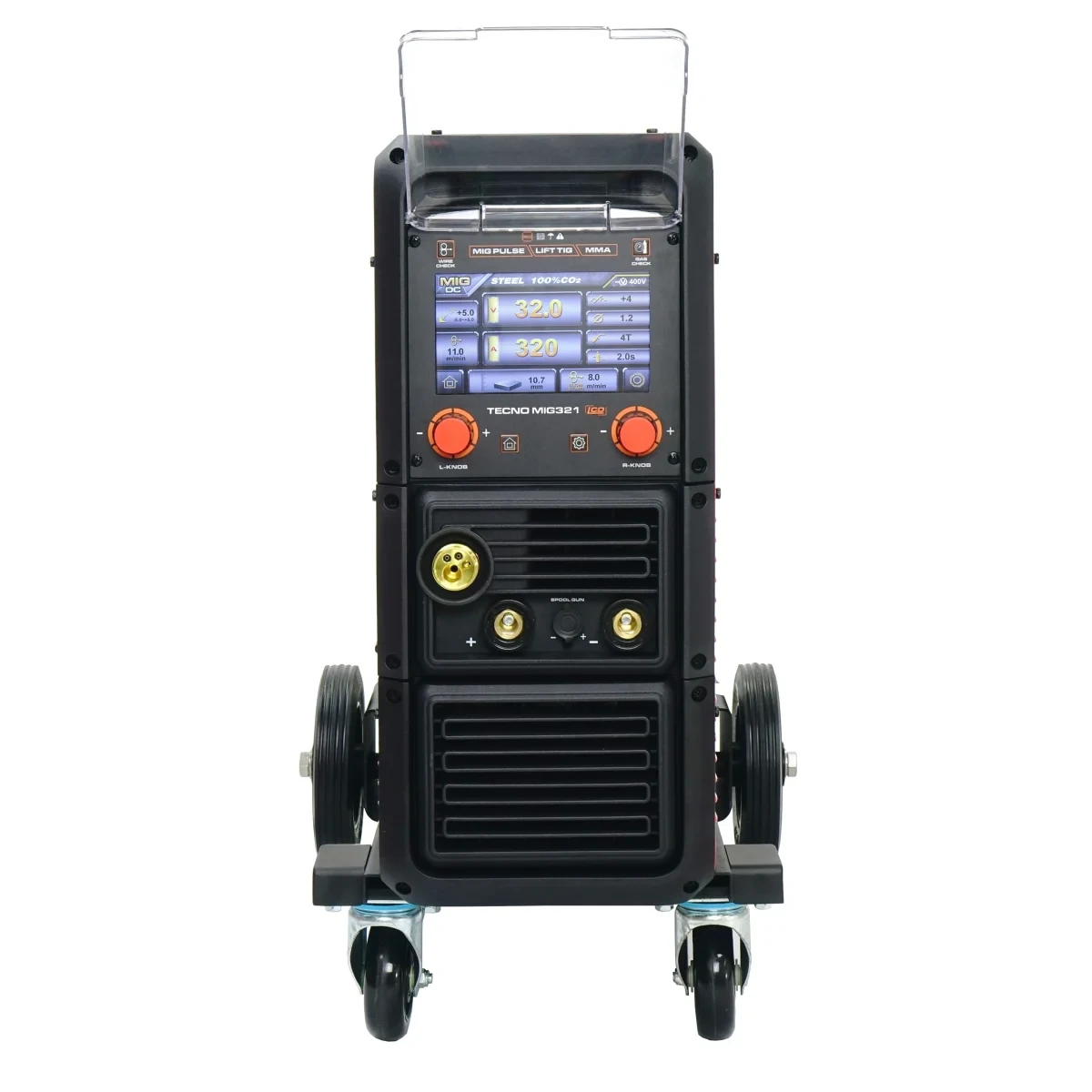 Ideal TECNO MIG 321 SYNERGIC LCD - Frontblende