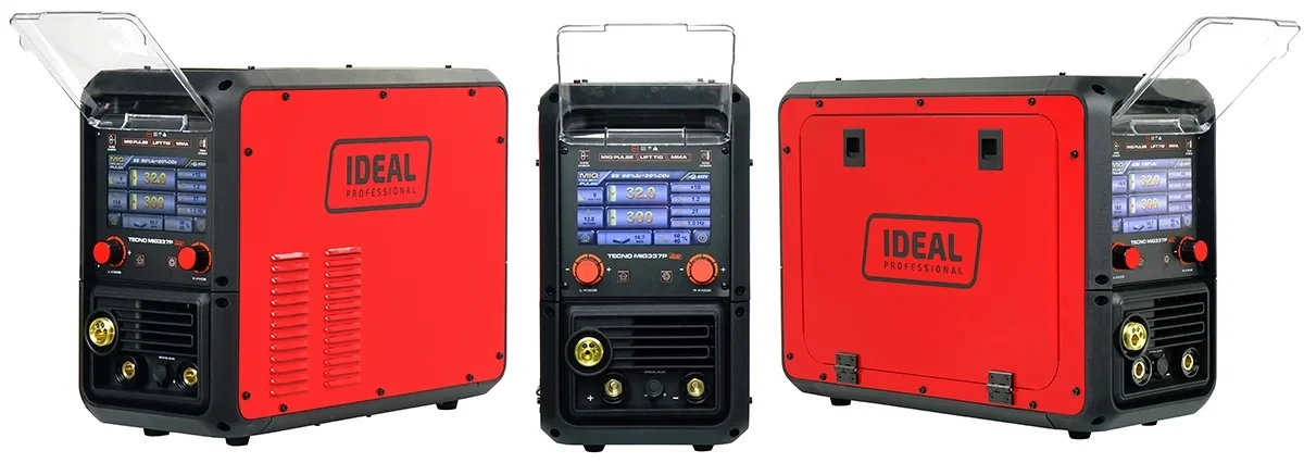 Ideal TECNOMIG 337 PULSE SYNERGIC LCD - Collage