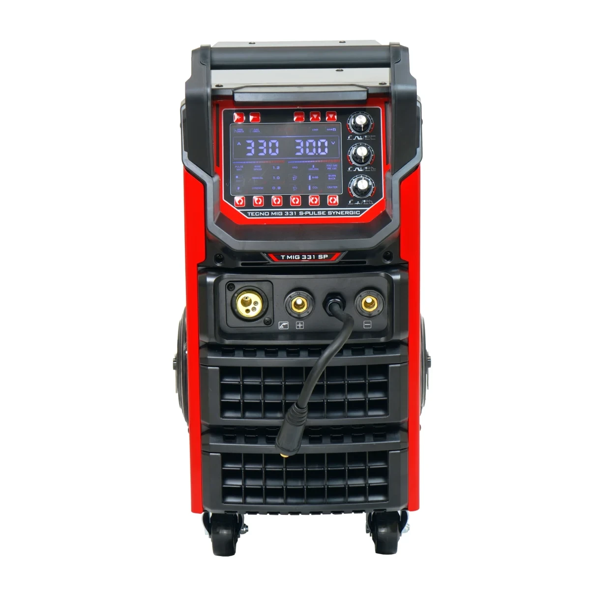 Ideal TECNO MIG 331 S-PULSE SYNERGIC - Seite des Geräts