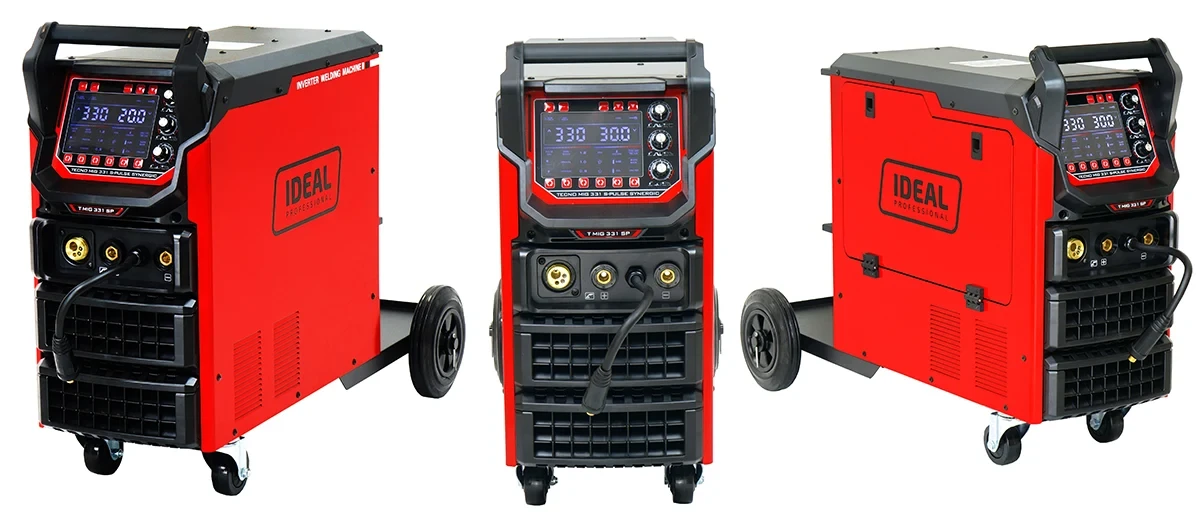 Ideal TECNO MIG 331 S-PULSE SYNERGIC - Collage