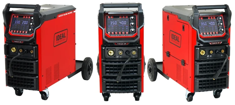 Ideal TECNO MIG 351 S-PULSE SYNERGIC - Collage