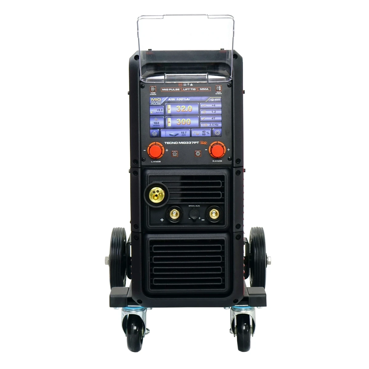 Ideal TECNOMIG 337 PULSE SYNERGIC LCD - Frontblende