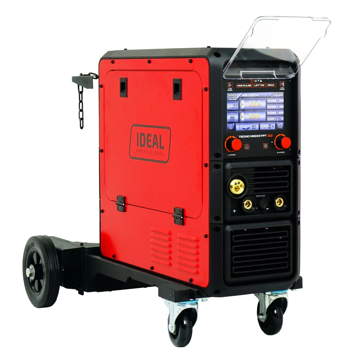 Ideal TECNOMIG 337 PULSE SYNERGIC LCD - Frontblende