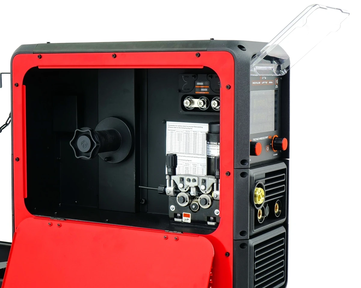 Ideal TECNOMIG 337 PULSE SYNERGIC LCD - Drahtvorschub