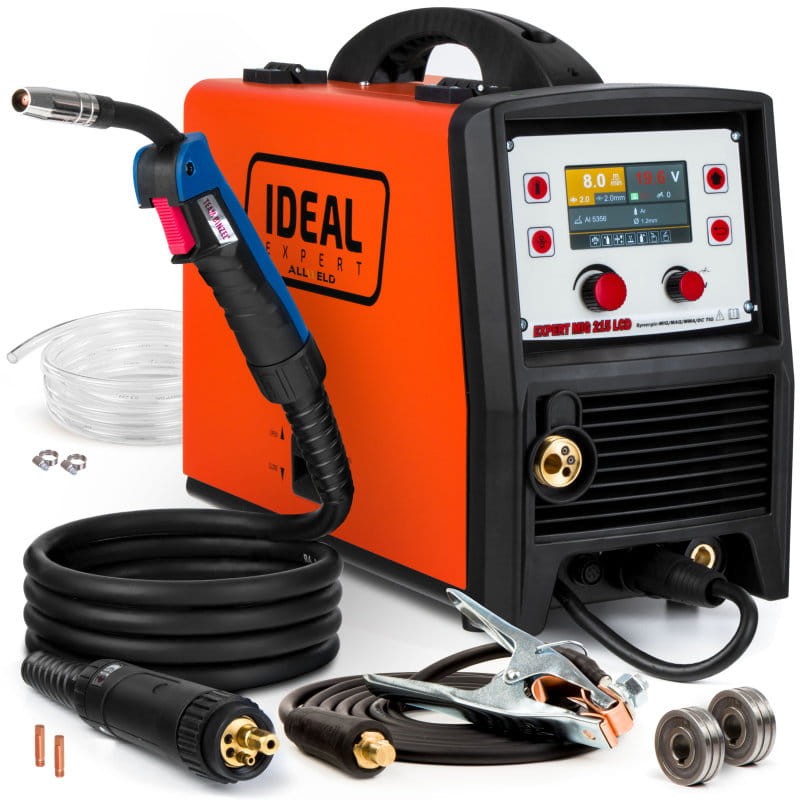 Ideal EXPERT MIG 215 LCD SYNERGIA - Hersteller-Set