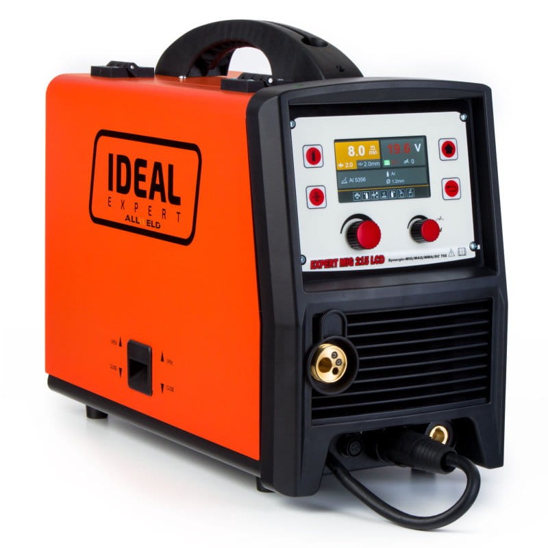 Ideal EXPERT MIG 215 LCD SYNERGIA - Frontblende