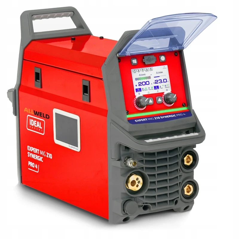 Ideal EXPERT MIG 210 SYNERGIC Pro4 LCD Multiprozess-Schweissgeraet - Frontblende