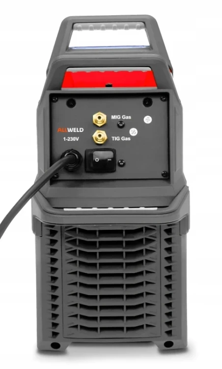 Ideal EXPERT MIG 210 SYNERGIC Pro4 LCD Multiprozess-Schweissgeraet - Rückseite des Geräts