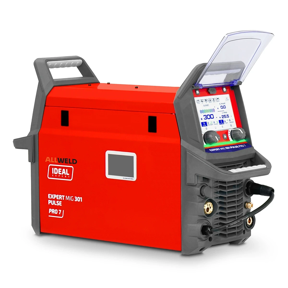 Ideal EXPERT MIG 301 PULSE Pro Multiprozess-Schweissgeraet 300 A 400 V - Frontblende