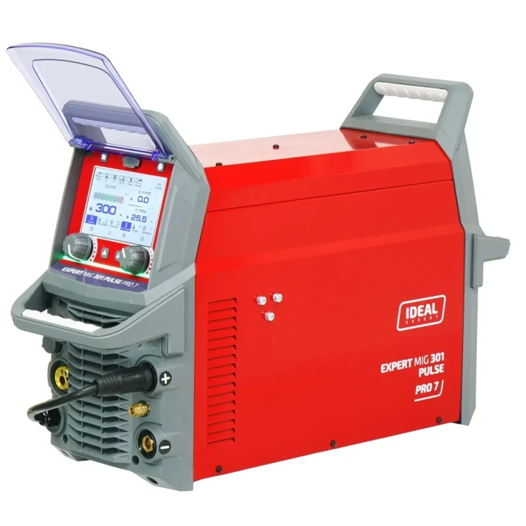 Ideal EXPERT MIG 301 PULSE Pro Multiprozess-Schweissgeraet 300 A 400 V - Seite des Geräts