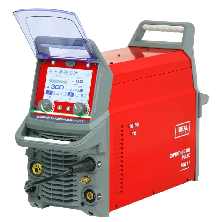 Ideal EXPERT MIG 301 PULSE Pro Multiprozess-Schweissgeraet 300 A 400 V - Seite des Geräts