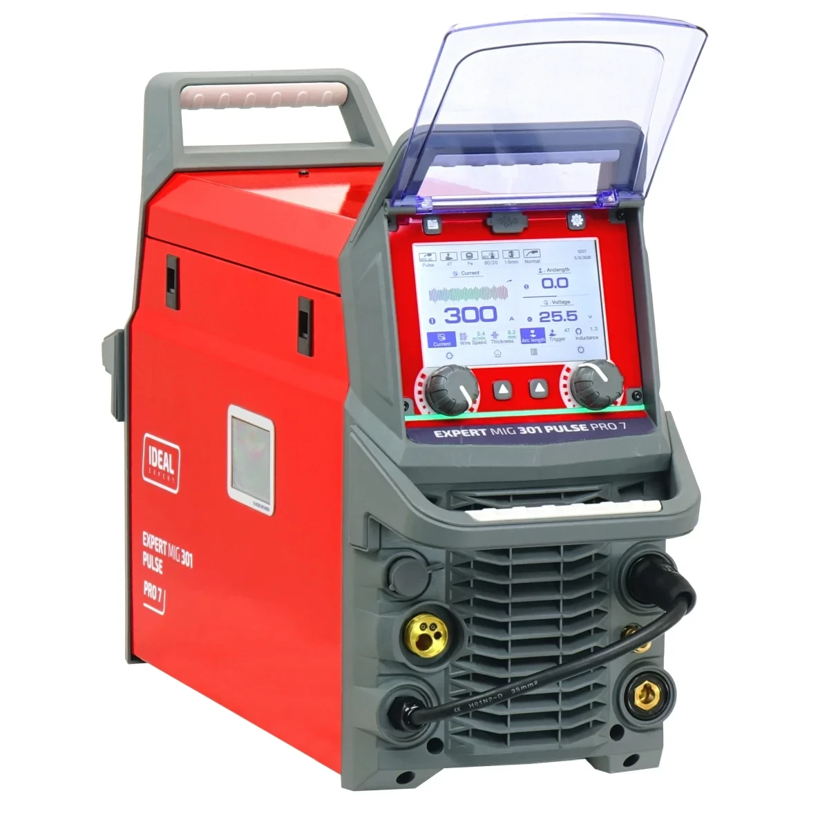 Ideal EXPERT MIG 301 PULSE Pro Multiprozess-Schweissgeraet 300 A 400 V - Frontblende