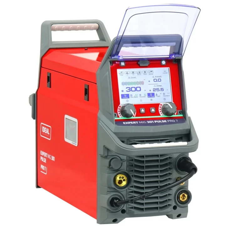 Ideal EXPERT MIG 301 PULSE Pro Multiprozess-Schweissgeraet 300 A 400 V - Frontblende