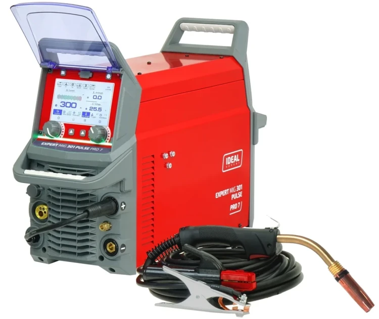 Ideal EXPERT MIG 301 PULSE Pro Multiprozess-Schweissgeraet 300 A 400 V - Hersteller-Set