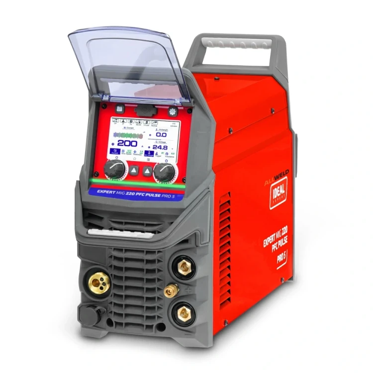 Ideal EXPERT MIG 220 PFC PULSE Pro 5 LCD Multiprozess-Schweissgeraet - Frontblende