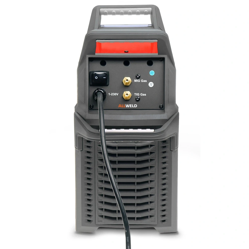 Ideal EXPERT MIG 220 PFC PULSE Pro 5 LCD Multiprozess-Schweissgeraet - Rückseite des Geräts