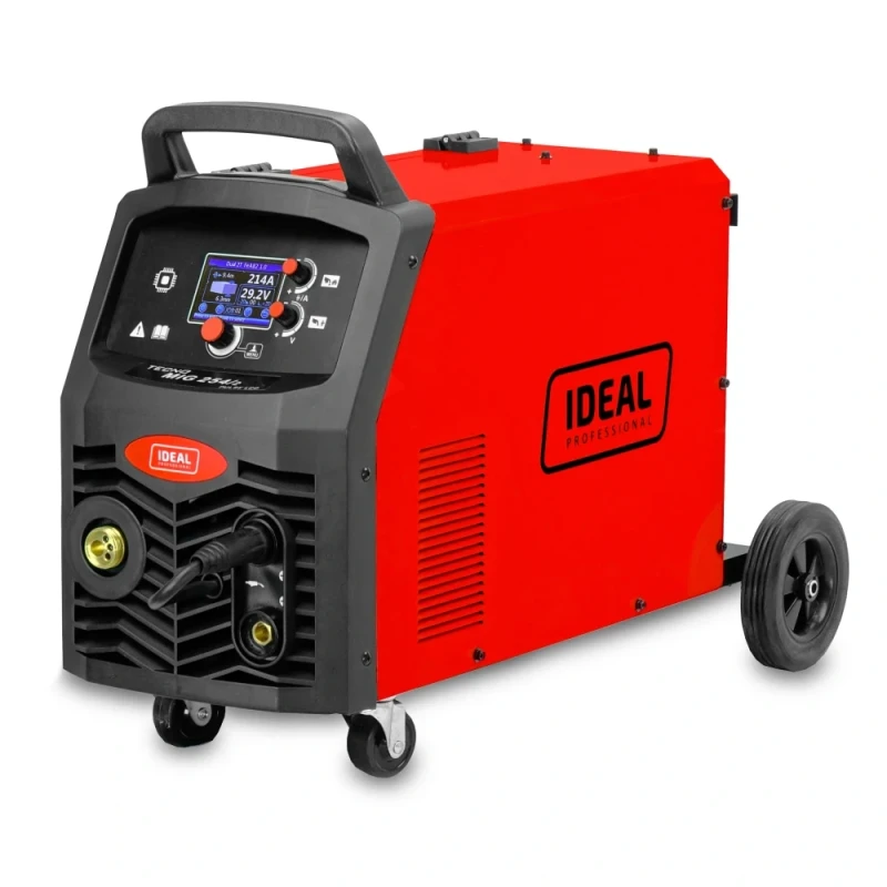 Ideal TECNOMIG 254/2 PULSE LCD Multiprozess-Schweissgeraet - Frontblende