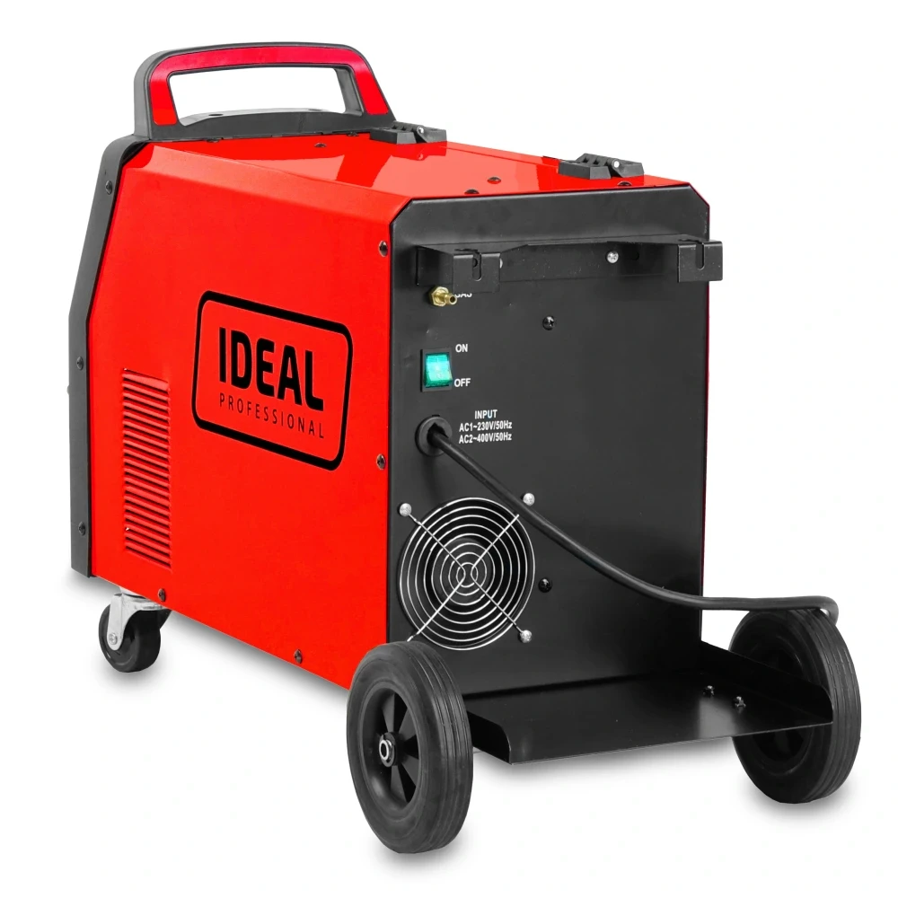 Ideal TECNOMIG 254/2 PULSE LCD Multiprozess-Schweissgeraet - Fahrwerk
