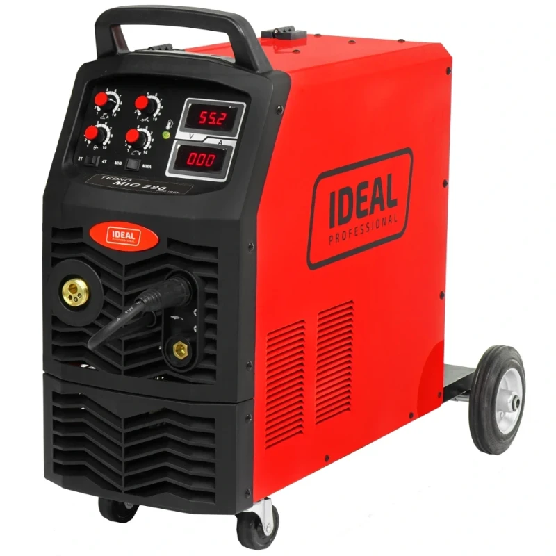 Ideal TECNO MIG 280 4x4 DIGITAL Multiprozess-Schweissgeraet - Frontblende