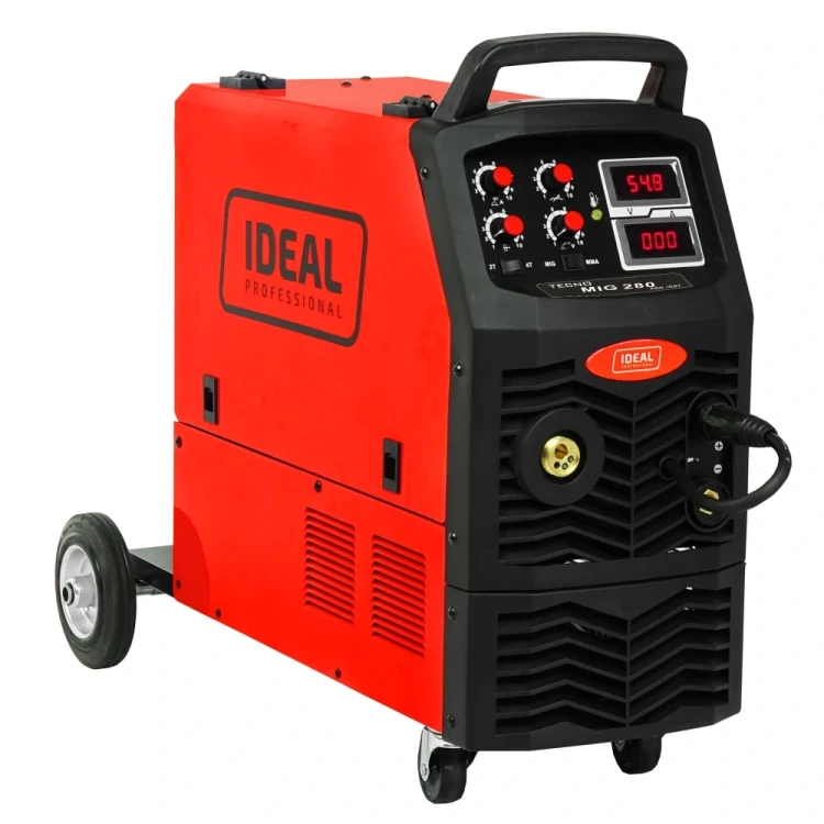Ideal TECNO MIG 280 4x4 DIGITAL Multiprozess-Schweissgeraet - Frontblende